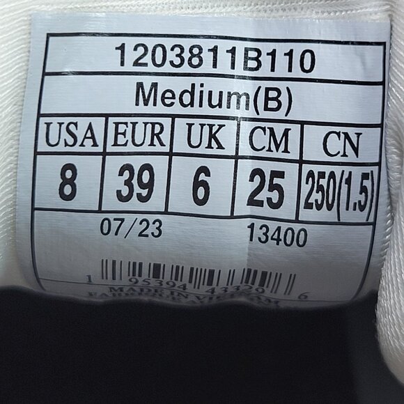 Brooks Adrenaline GTS 23 Women's 8 White Grey Sunflower  1203811B110 Running - Picture 12 of 12